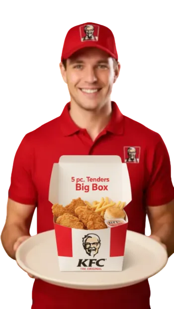 5 pc. Tenders Big Box Meal