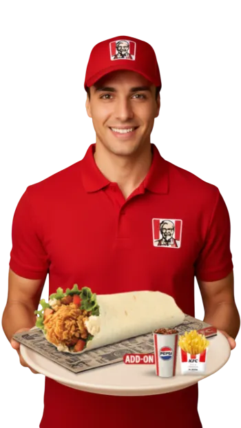 NEW! Honey BBQ KFC Wrap