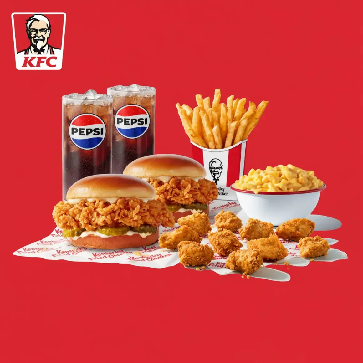 2 Sandwiches + 10 Nuggets