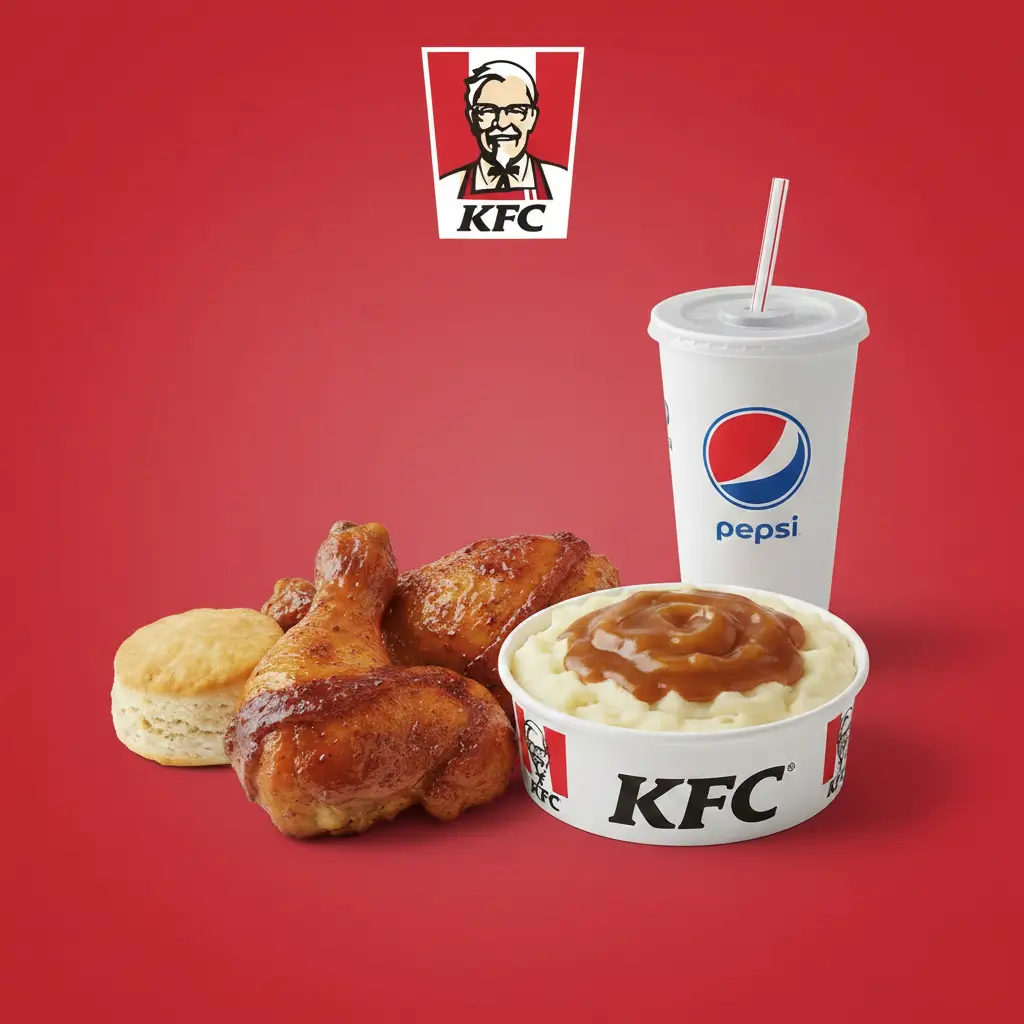 Original Honey BBQ 2 pc. Chicken Combo