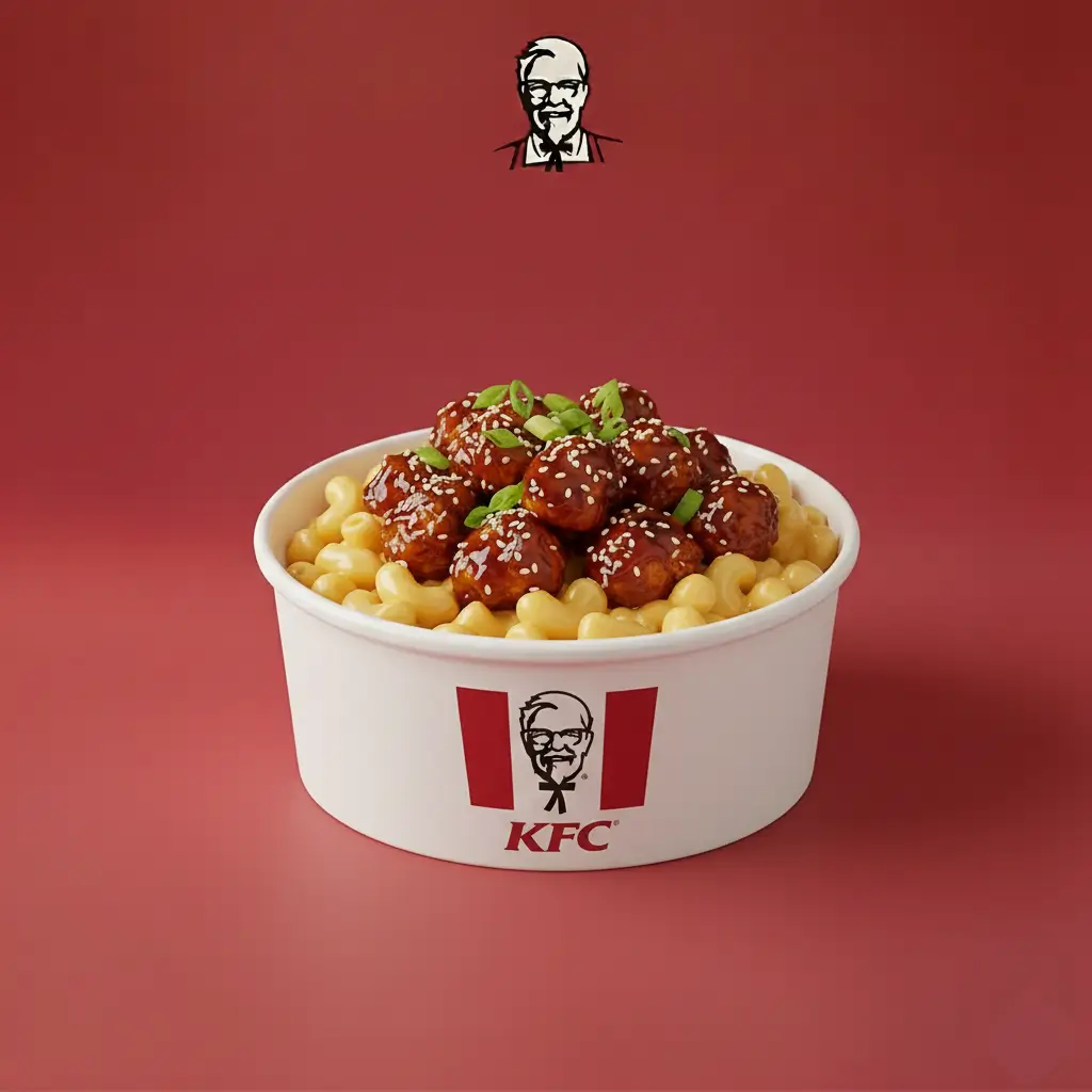 Korean BBQ Mac & Cheese Bowl