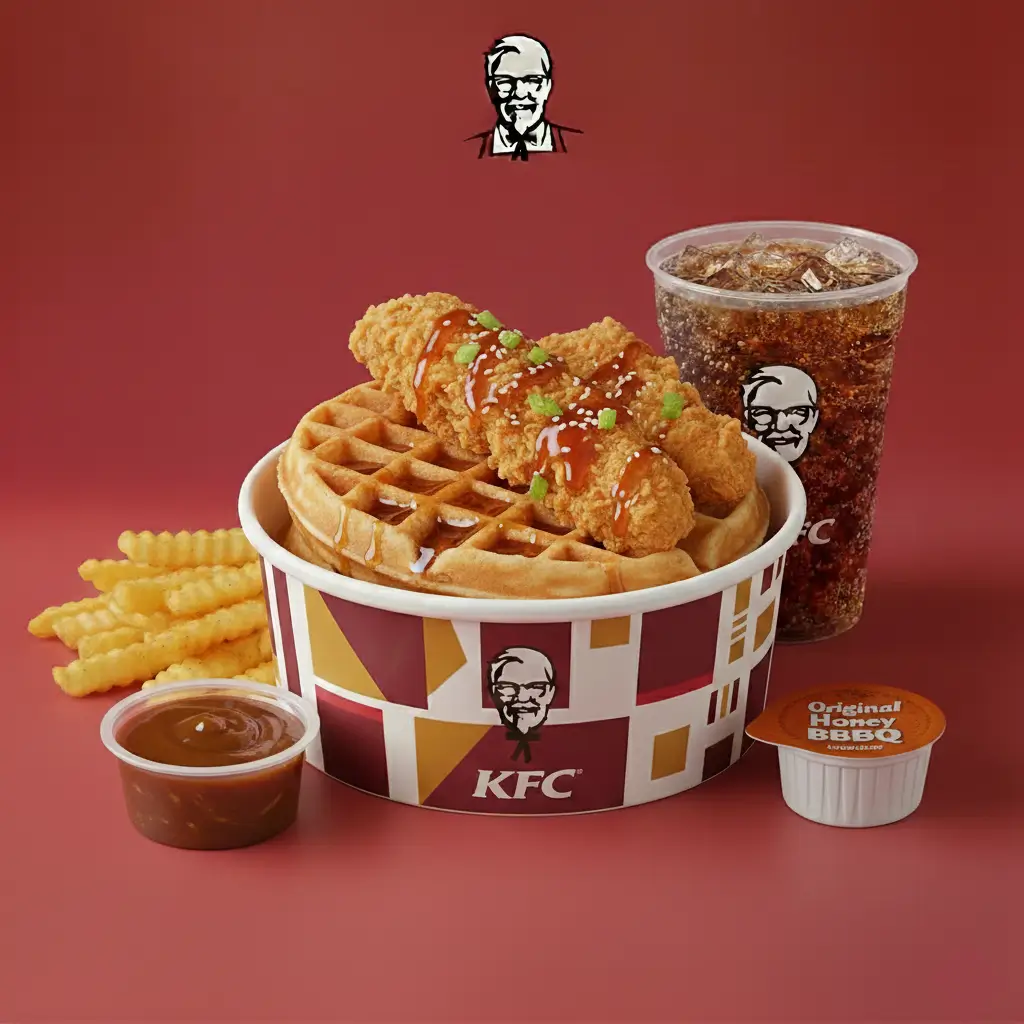 3 pc. Tenders & Waffles Box