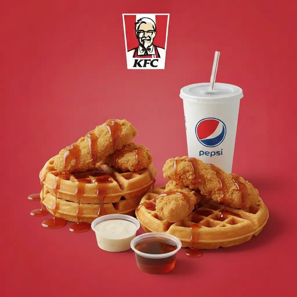 KFC Chicken and Waffles Combos