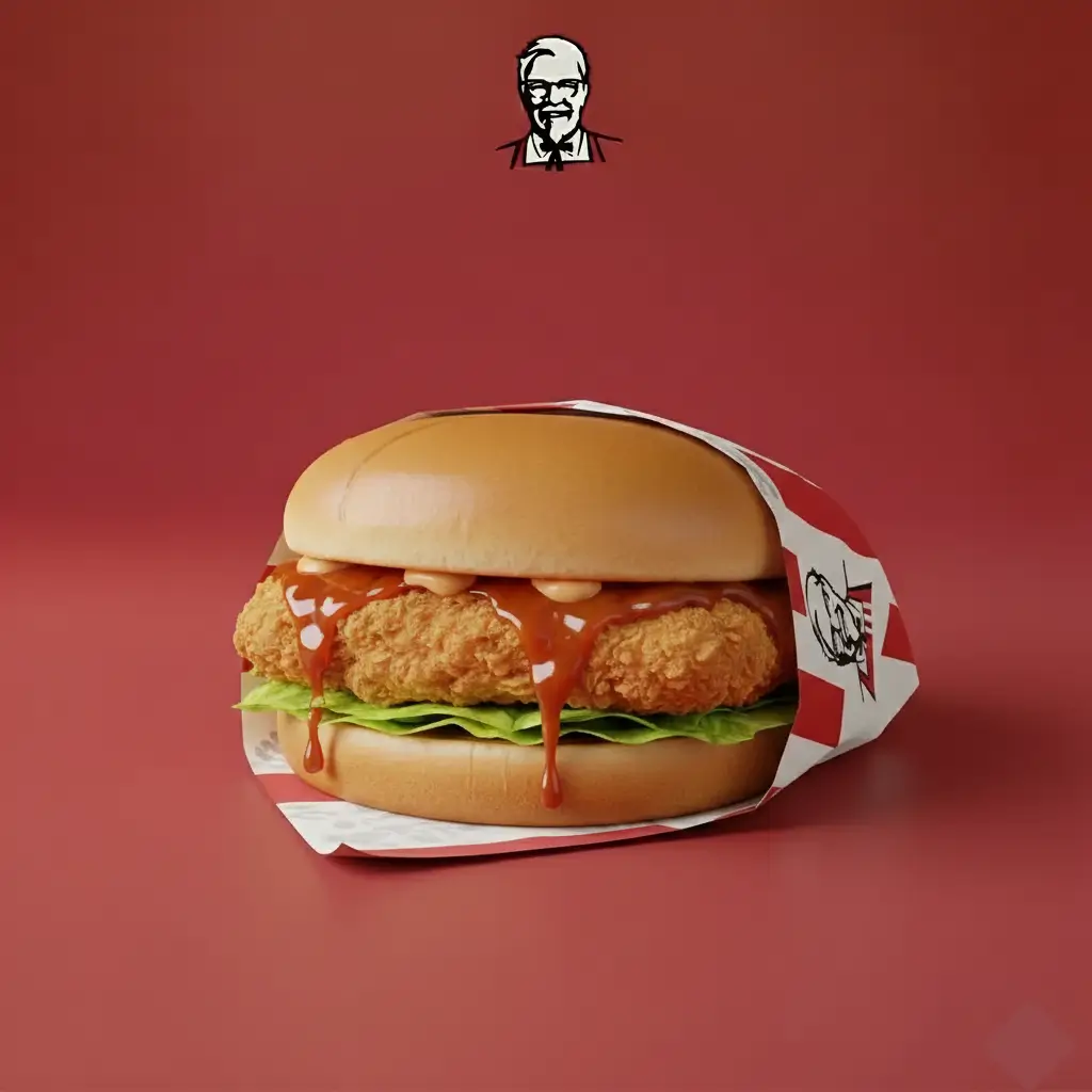 KFC Saucy Chicken Sandwich