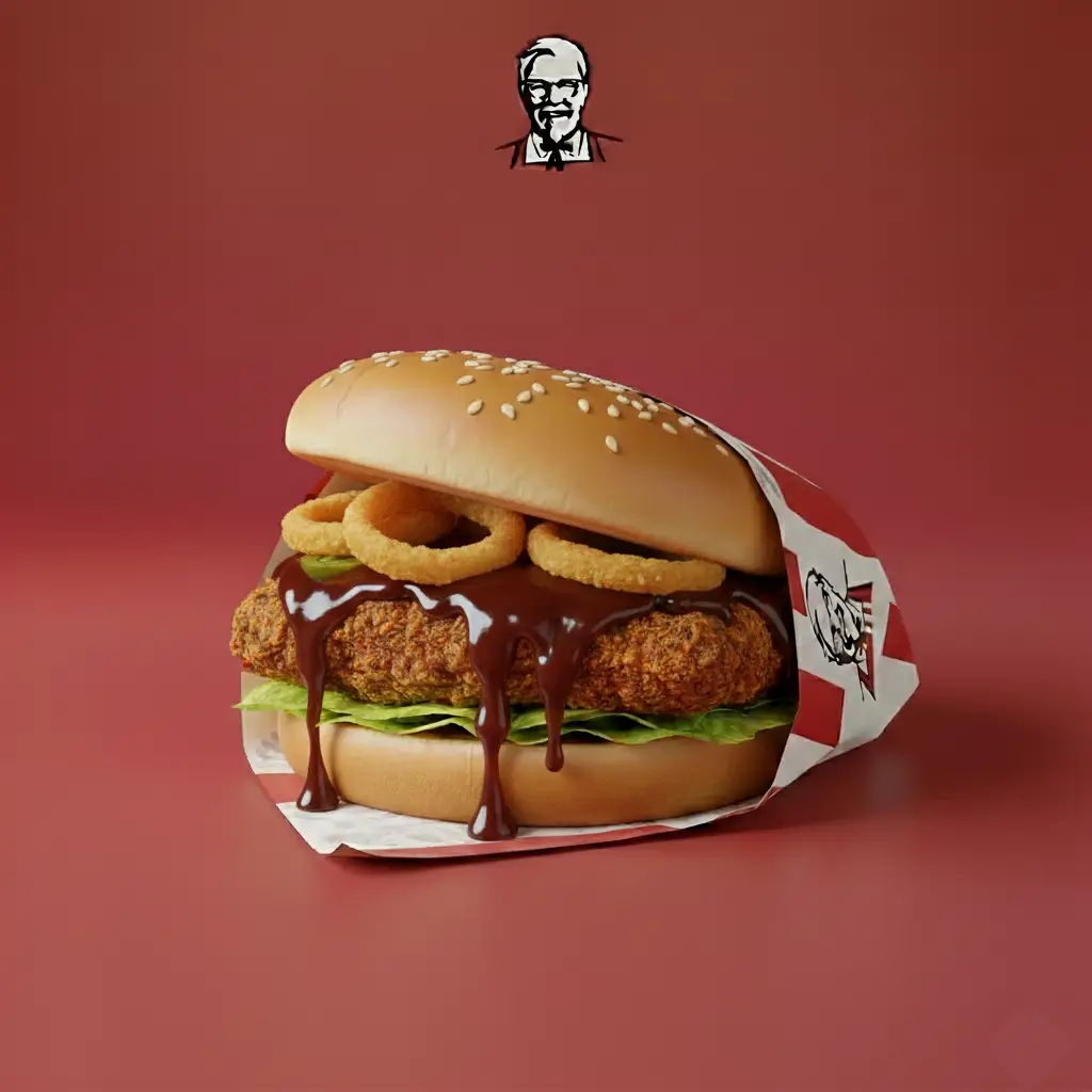 KFC Original Honey BBQ Chicken Sandwich